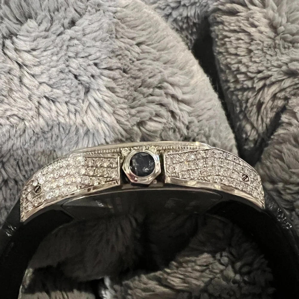 Cartier Santos 100 Diamond Watch - Picture 12 of 16